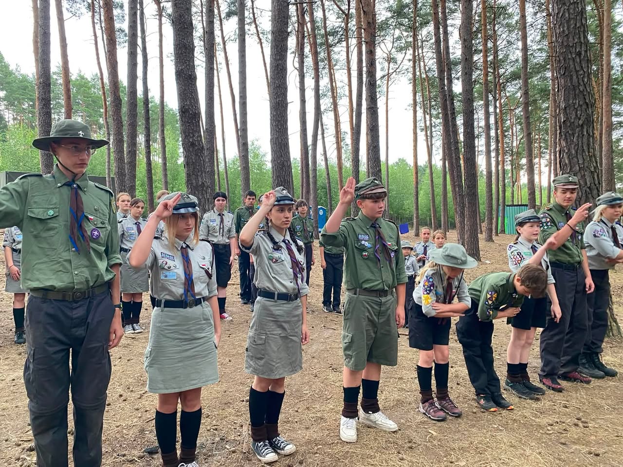 Zdjęcie z działalności Szczepu 9 Labirynt